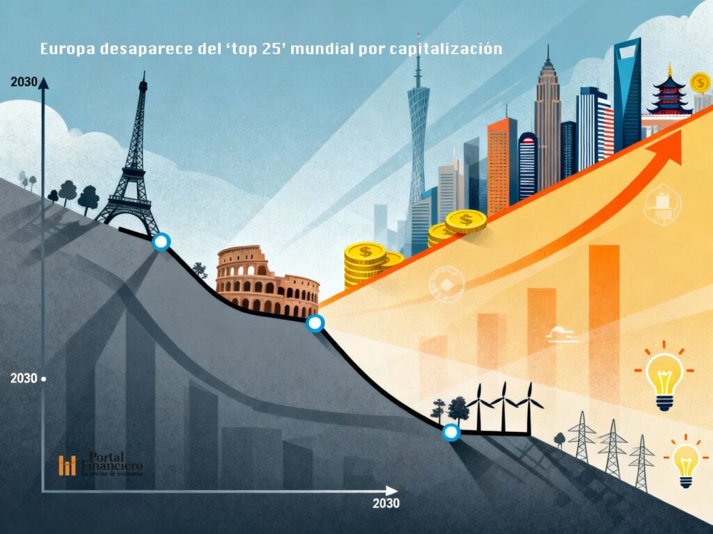 L'Europe sort du 'top 25' mondial par capitalisation : que dit cela du paysage technologique de 2025 et comment revenir en tête d'ici 2030