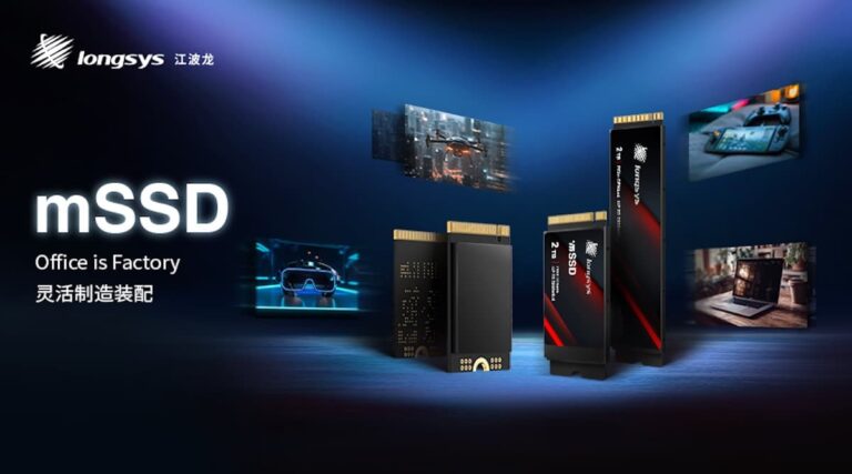 Longsys « réinvente » le M.2 : voici le mSSD qui regroupe contrôleur, NAND et alimentation en une seule puce (et promet moins de pannes et un coût réduit)
