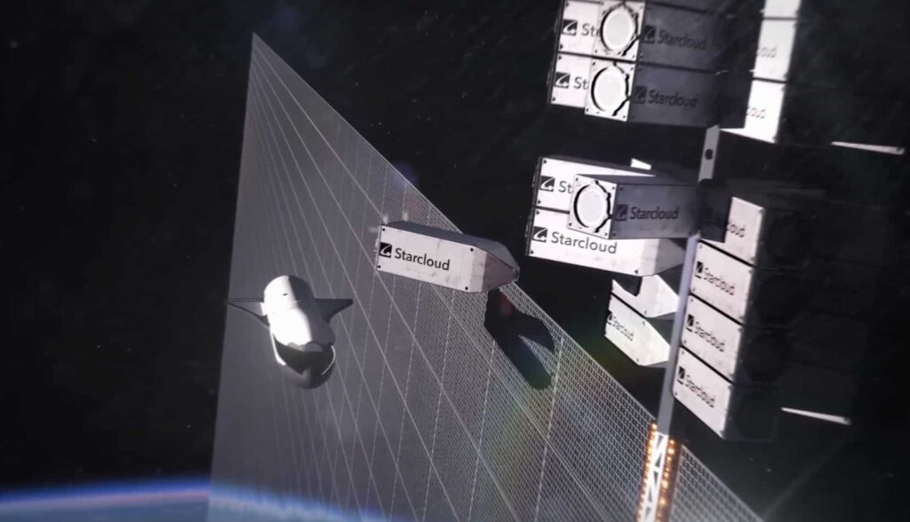 Starcloud veut emmener les centres de données dans l'espace : premier satellite avec GPU H100 et promesse d'une énergie 10 fois moins chère