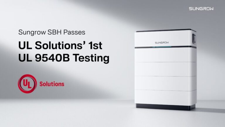 Sungrow marque une étape décisive dans la sécurité des batteries domestiques (et se compare ainsi à Tesla, Enphase ou EcoFlow)