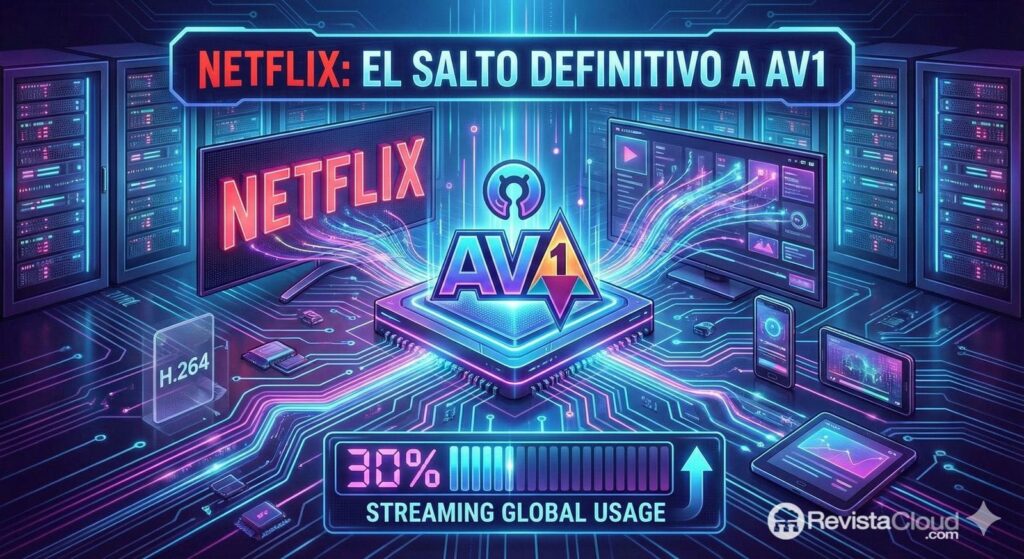 AV1 représente déjà 30 % du streaming de Netflix… et AV2 se profile à l'horizon