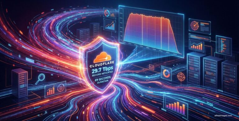 Cloudflare met des chiffres sur le chaos DDoS : Aisuru lance des attaques hypervolumiques en 2025