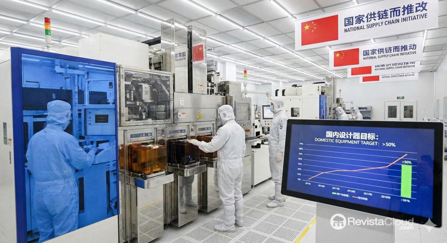 La Chine renforce le "Made in China" dans les usines de puces avec un seuil de 50 % pour les nouveaux projets