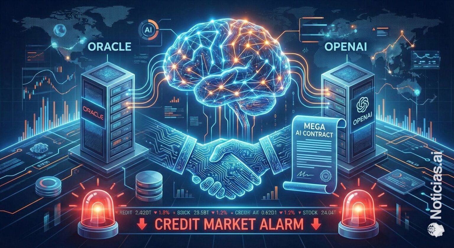 Le marché du crédit sonne l'alarme à propos du méga contrat d'IA entre Oracle et OpenAI