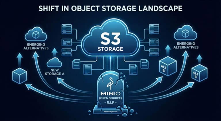 MinIO entre en «mode maintenance» : fin d'une ère pour le S3 open source et heure de repenser les architectures