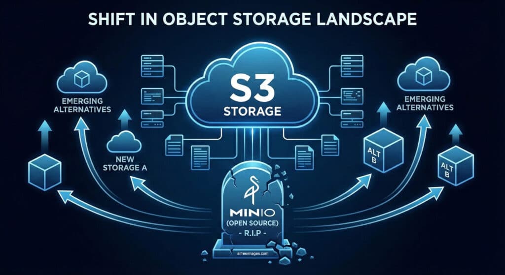 MinIO entre en «mode maintenance» : fin d'une ère pour le S3 open source et heure de repenser les architectures