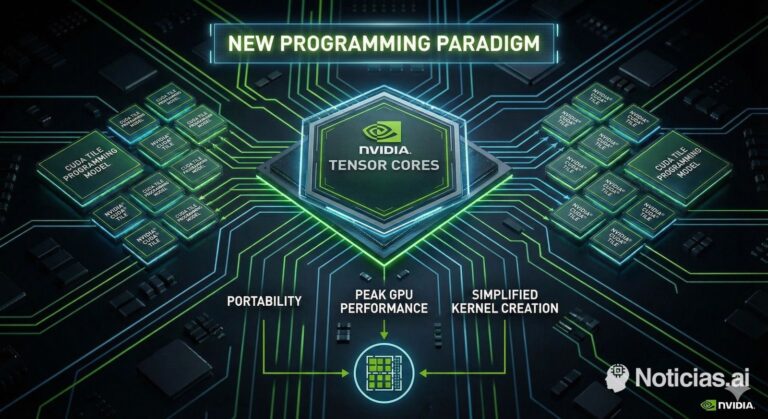 NVIDIA réinvente CUDA avec Tile : ainsi veut-elle changer à jamais la programmation GPU