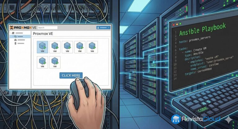 Proxmox et Ansible : quand la virtualisation cesse de dépendre du « clic » et commence à fonctionner comme du code