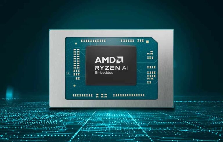 AMD introduit l'intelligence artificielle à la “frontière” avec Ryzen AI Embedded : une seule puce pour voitures, usines et robotique