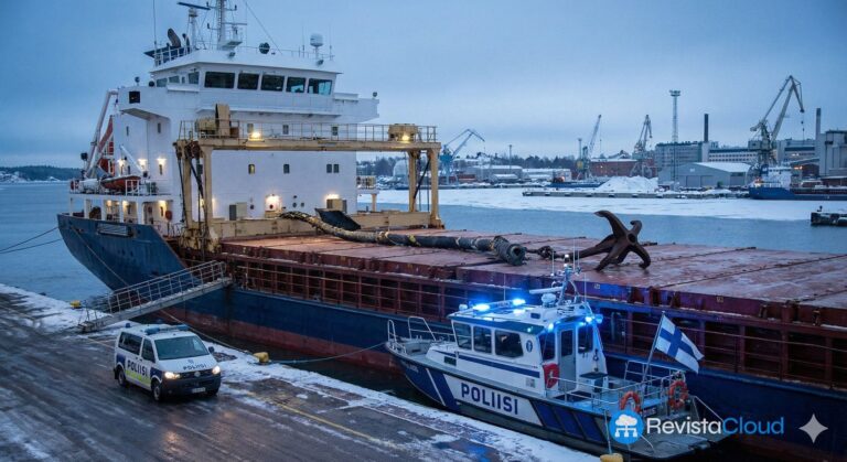Finlande arrête des membres d'équipage d'un cargo pour dommages à un câble sous-marin clé