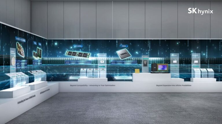 SK hynix présente sa nouvelle génération de mémoire pour l'ère de l'intelligence artificielle au CES 2026 : HBM4 de 48 GB, SO-CA MM2, LPDDR6 et NAND de 321 couches