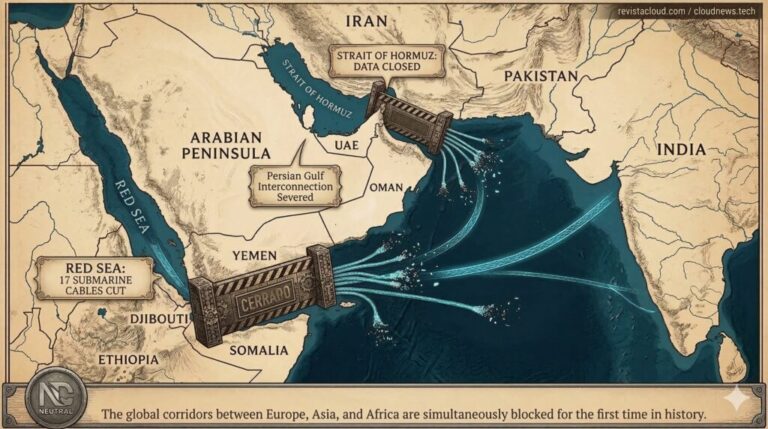 La guerre ferme deux routes critiques et expose la vulnérabilité d'Internet