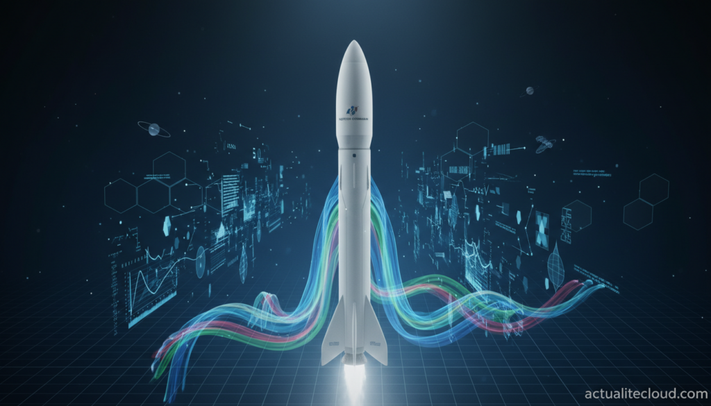 ai space rocket simulation with cfd airflow visualization and c Q1bXbM