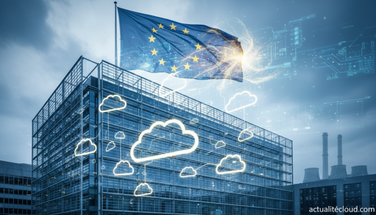 Commission europeenne cloud souverain 180 millions euros marche-cadre UE