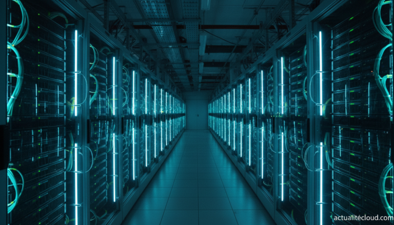 CoreWeave Blackwell : salle serveurs GPU NVIDIA GB200 NVL72 pour le cloud IA