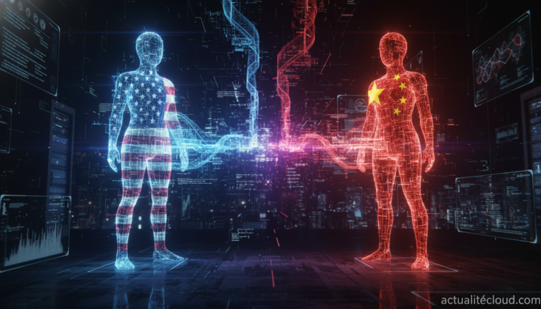 Offensive americaine contre DeepSeek distillation modeles IA Chine