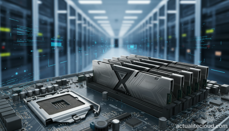 Pénurie DRAM IA modules mémoire datacenter