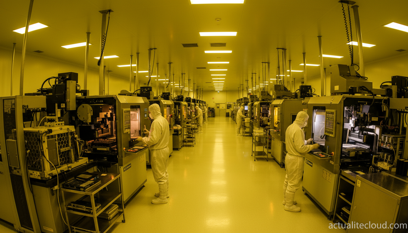 YMTC triple ses usines et défie le verrouillage américain sur les puces 1 Usine de fabrication de mémoire NAND Flash YMTC en Chine