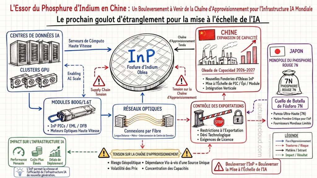 phosphure indium chine