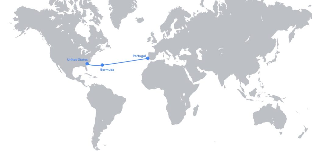 Nuage atterrit : Google renforce son autoroute de données atlantique