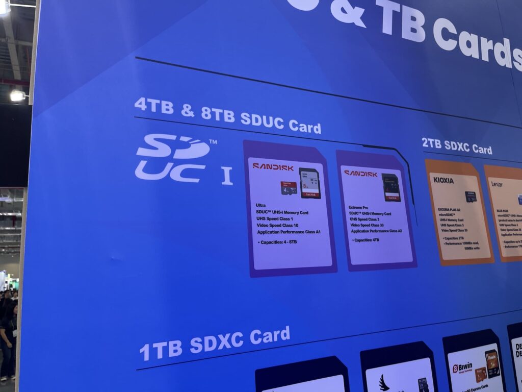 SanDisk annonce des cartes SDUC jusqu'à 8 To : ce que cela implique pour vos lecteurs 2 SanDisk prépare des cartes SDUC jusqu'à 8 To, mais elles nécessiteront de nouveaux lecteurs