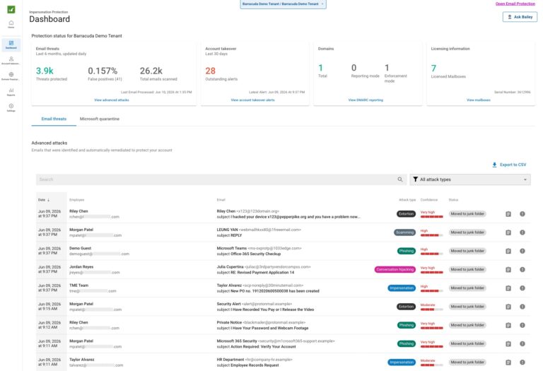 Barracuda renforce la sécurité du courrier contre les attaques qui progressent déjà en quelques minutes