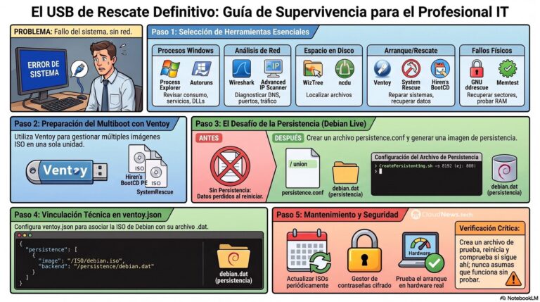 La clé USB d'urgence que tout professionnel en informatique devrait avoir prête