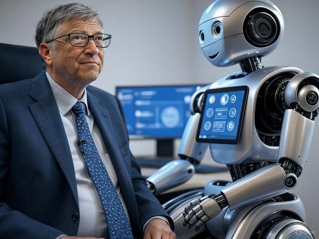 Bill Gates veut protéger l'emploi face à l'IA ; Musk pense que travailler sera optionnel