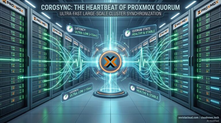 Corosync dans Proxmox : qu'est-ce que c'est et pourquoi est-ce essentiel pour un cluster
