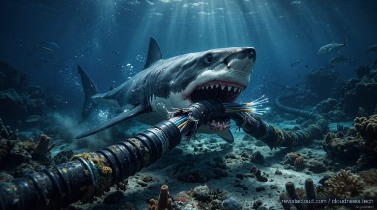 Le requin qui a mordu Internet : que s’est-il réellement passé avec ce câble sous-marin