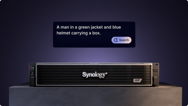 Synology intègre la vidéoprotection avec IA au centre de traitement de données avec son nouveau DVA7400