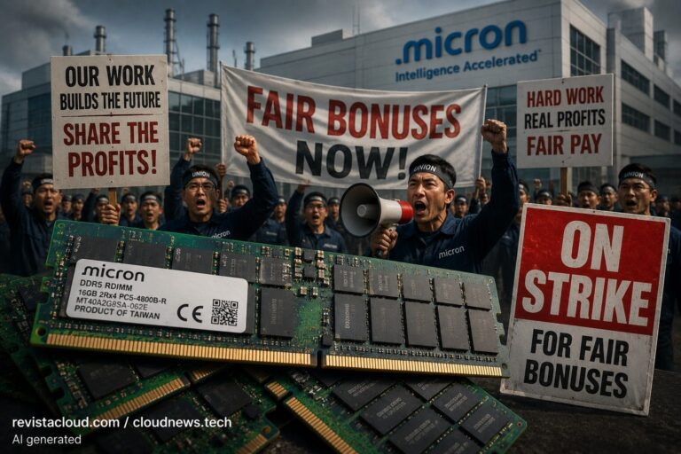 10 000 employés de Micron menacent de faire la grève lors de la flambée de la mémoire