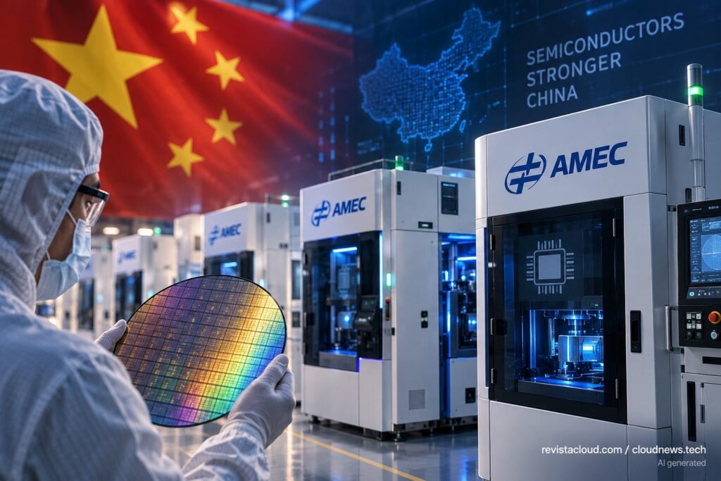AMEC lance six nouvelles machines pour réduire la dépendance technologique de la Chine
