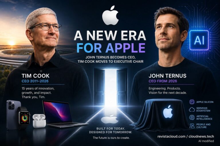 John Ternus prend le relais d'Apple après 15 ans de Tim Cook en tant que PDG