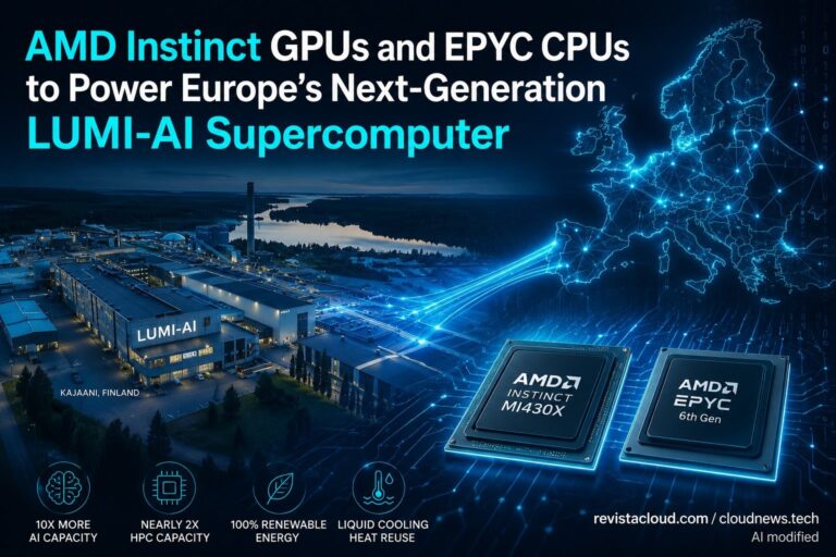 L'Europe prépare LUMI-AI, un superordinateur avec GPU AMD pour l'IA et la science