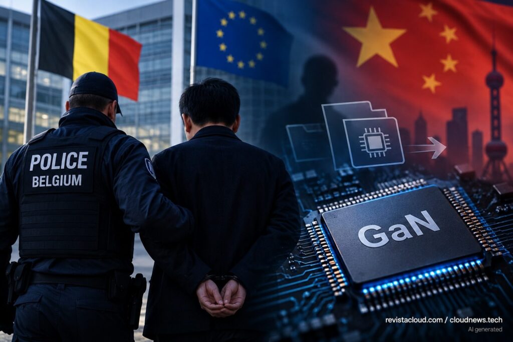 La Belgique enquête sur le possible vol de technologie européenne de puces GaN par la Chine