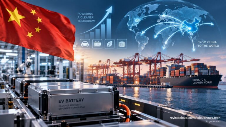 La Chine renforce sa domination mondiale dans les batteries alors que ses exportations augmentent