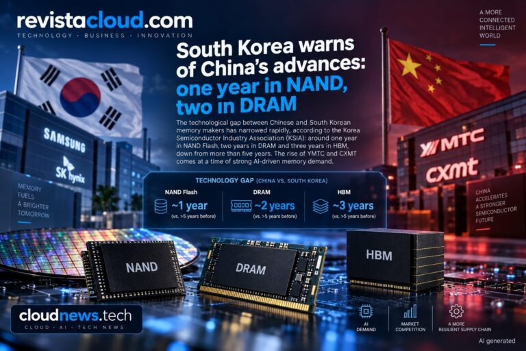 La Corée du Sud alerte sur l'avance de la Chine : un an dans la NAND et deux dans la DRAM