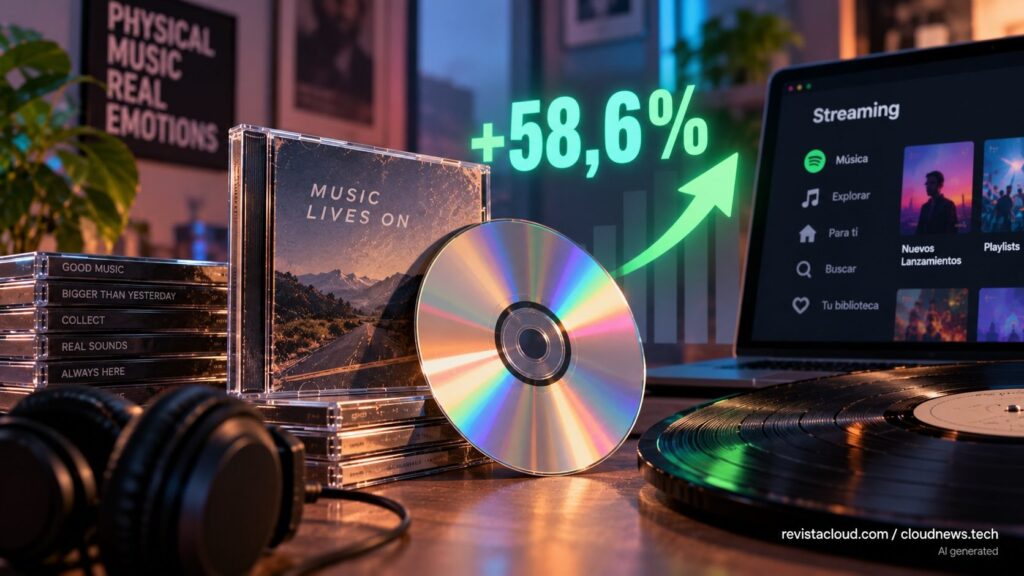 Le CD reprend vie à l'ère du streaming : ses revenusaugmentent de 58,6 % 1 Le CD reprend vie à l'ère du streaming : ses revenusaugmentent de 58,6 %