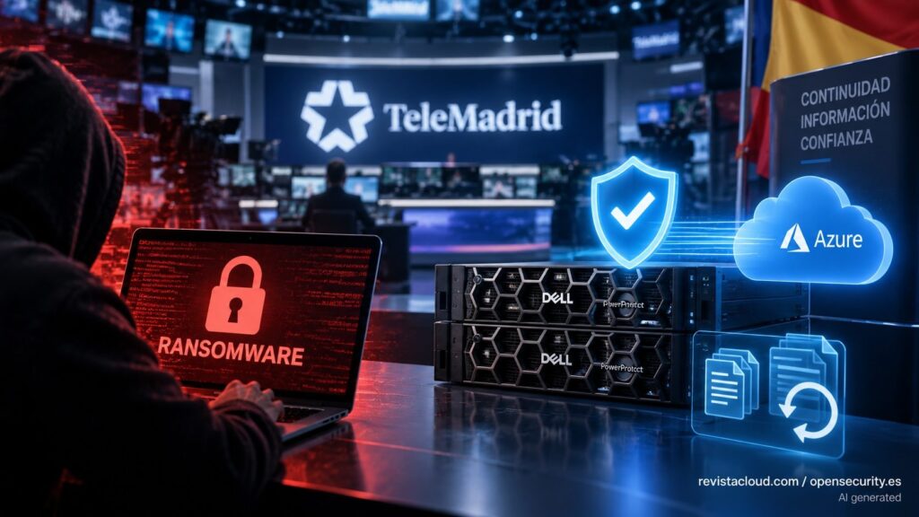 Le ransomware qui a frappé Telemadrid démontre pourquoi une sauvegarde doit survivre à une attaque 5 Le ransomware qui a frappé Telemadrid démontre pourquoi une sauvegarde doit survivre à une attaque