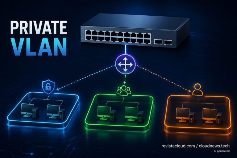Les Private VLAN permettent d'isoler des équipements sans changer la sous-réseau IP