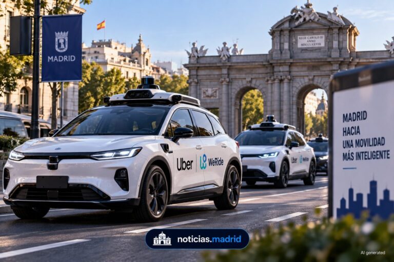 Madrid prépare 20 robotaxis de niveau 4 d'Uber et WeRide pour des essais en trafic réel