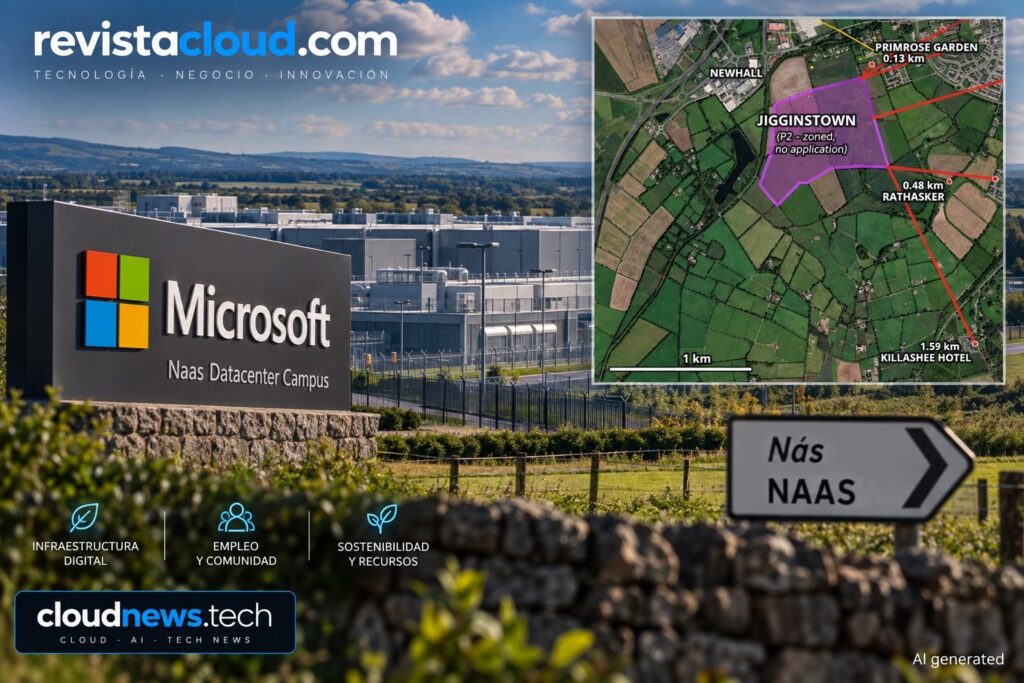 Microsoft veut un autre centre de données à Naas et relance le débat sur son coût