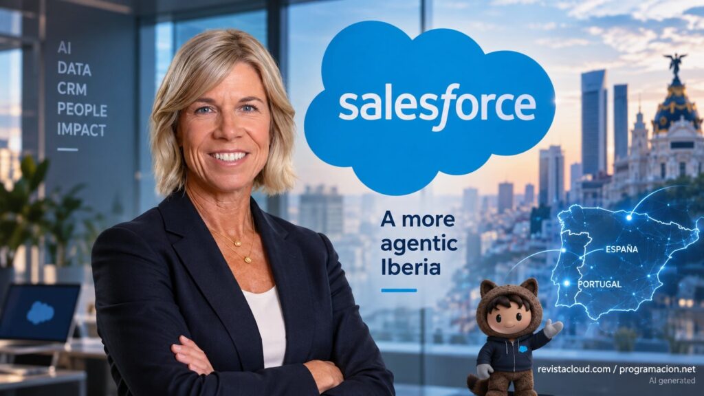 Salesforce recrute Natalia Escobedo pour diriger ses activités en Espagne et au Portugal