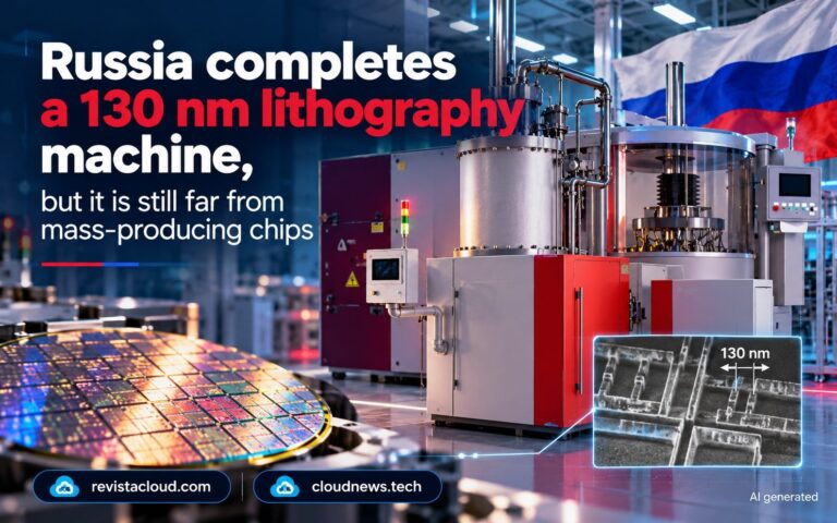 La Russie complète une lithographe de 130 nm, mais elle est encore loin de produire des puces en série