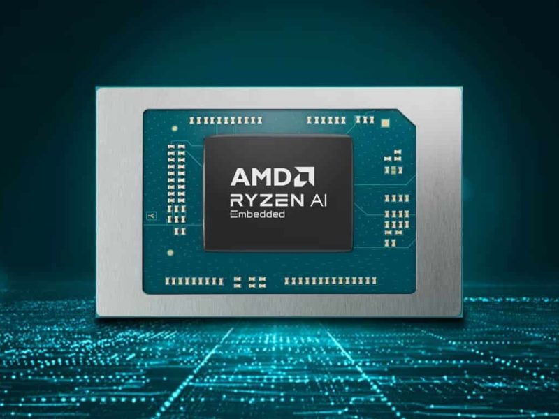 AMD introduit l'intelligence artificielle à la “frontière” avec Ryzen AI Embedded : une seule puce pour voitures, usines et robotique