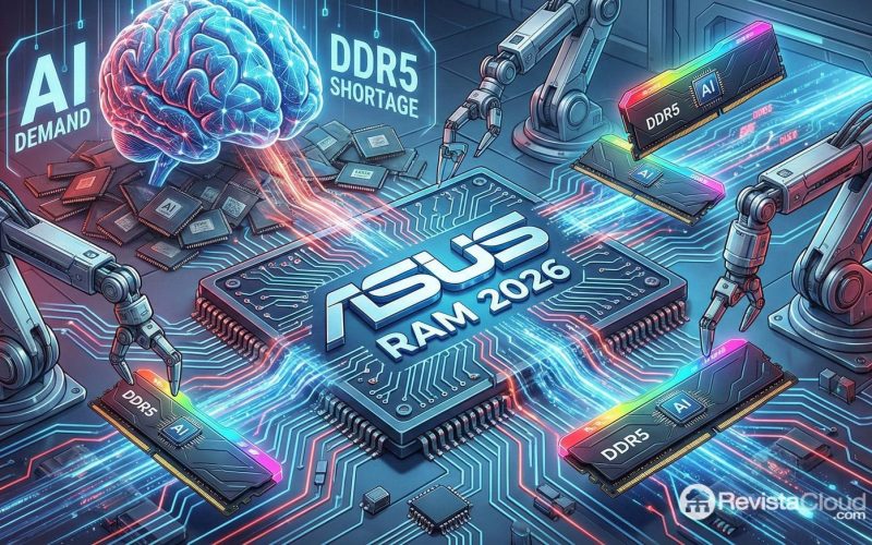 ASUS pourrait entrer sur le marché de la RAM en 2026 : une réaction à la pénurie de DDR5 et à la pression de l'IA