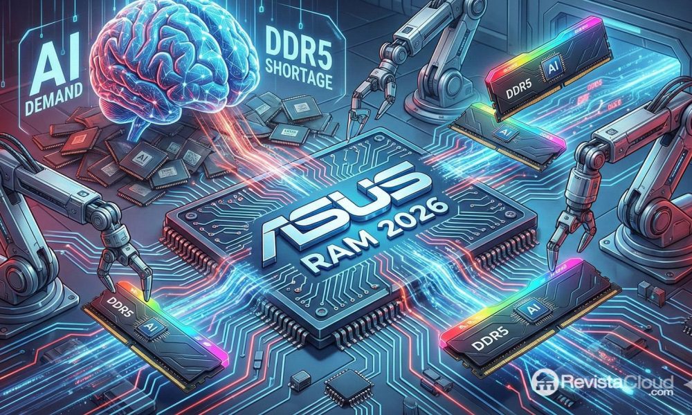 ASUS pourrait entrer sur le marché de la RAM en 2026 : une réaction à la pénurie de DDR5 et à la pression de l'IA