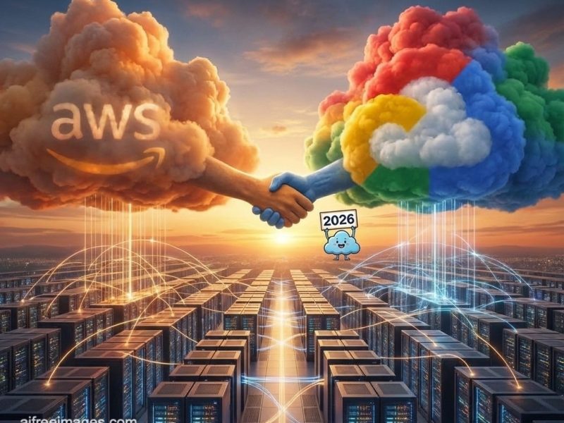 AWS et Google Cloud collaborent pour que votre site ne « tombe » plus