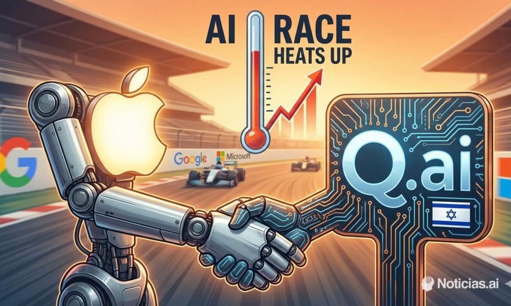 Apple achète Q.ai pour près de 2 milliards : la « parole silencieuse » entre dans le radar de Cupertino